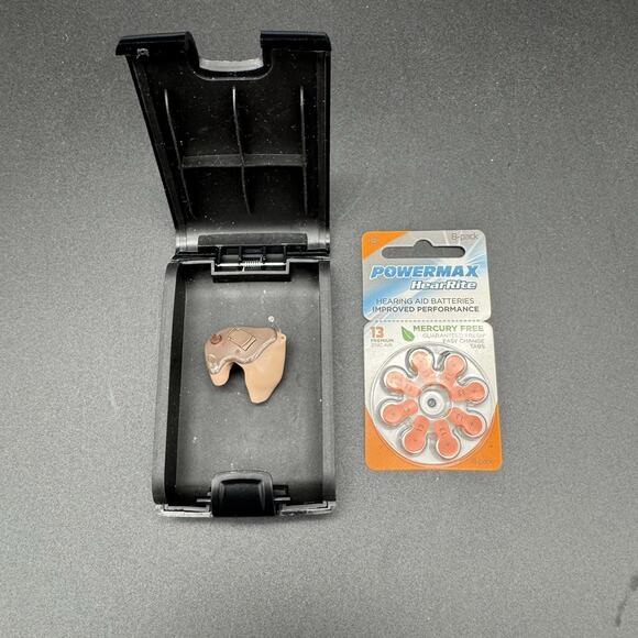 Oticon Hearing Aid SIYA 1-1 29708646 22 Pre owned Untested W/ Batteries And Case - Picture 8 of 8